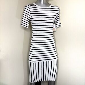 Striped T-shirt Dress NWT